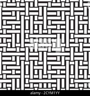 Seamless pattern with horizontal and vertical white bands Stock Vector