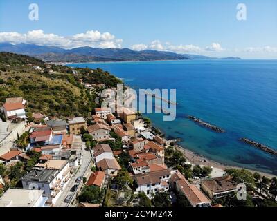 Pioppi, Pollica, Cilento, Salerno Stock Photo