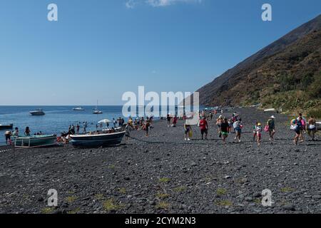 Stromboli, Sicily, Italy Stock Photo