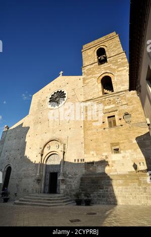 Italy, Basilicata, Acerenza, cathedral Stock Photo