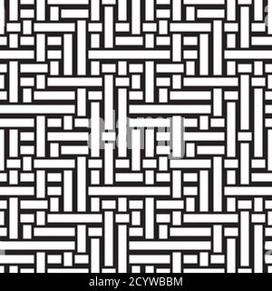 Seamless pattern with horizontal and vertical white bands Stock Vector