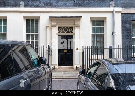 Number 11, Downing Street, London, uk Stock Photo