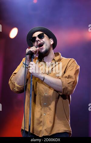 French Singer Ben L Oncle Soul Soulman Performs During The 13th Mawazine Rhythms Of The World Music Festival In Rabat May 31 2014 Reuters Youssef Boudlal Morocco Tags Entertainment Stock Photo Alamy