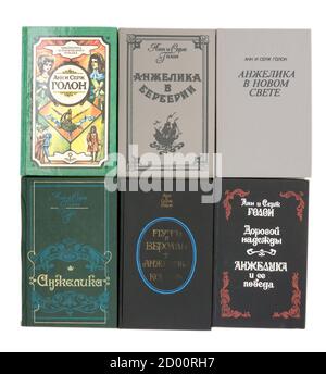 The "Angelique" (novel series) of Anne and Serge Golon, first published