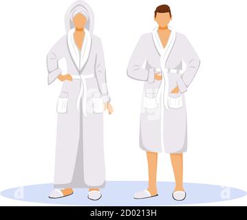 comfort bathrobe cartoon vector illustration Stock Vector Image & Art ...
