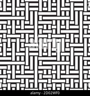 Seamless pattern with horizontal and vertical white bands Stock Vector