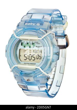 Baby g cheap transparent watch