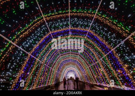 Colombo, Iran - Azadi Tower Was Built To Commerate 2500 Years of King Rule -- Less than a Decade Before the Last King Was Deposed. Stock Photo