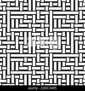 Seamless pattern with horizontal and vertical white bands Stock Vector