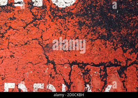 Abstract red background texture with white and black patterns. Stock Photo