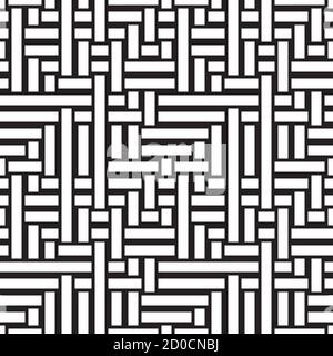Seamless pattern with horizontal and vertical white bands Stock Vector