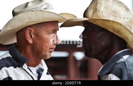 Bull Riding at the Angola State Prison Rodeo in Louisiana State ...