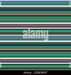 Seamless pattern with horizontal colored lines Stock Vector