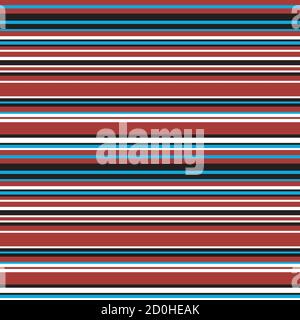Seamless pattern with horizontal colored lines Stock Vector