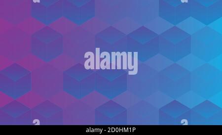 abstract boxes, box wallpaper background Stock Vector