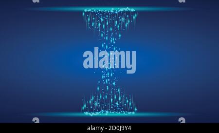 Abstract technology science design background Stock Vector