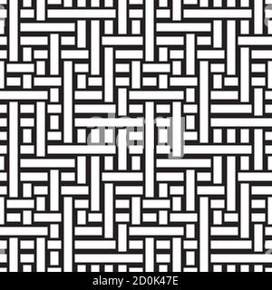 Seamless pattern with horizontal and vertical white bands Stock Vector