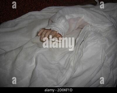 Armand Marseille 390 Bisque Doll Stock Photo