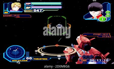 Mobile Suit Gundam Seed Never Ending Tomorrow - Sony Playstation 2 PS2 - Editorial use only Stock Photo
