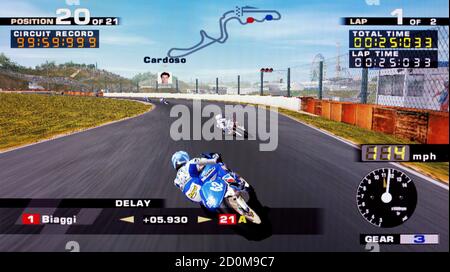 MotoGP  (PS2) Gameplay 