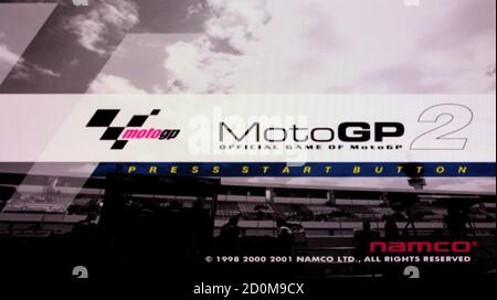 Moto GP 2 - Sony Playstation 2 PS2 - Editorial use only