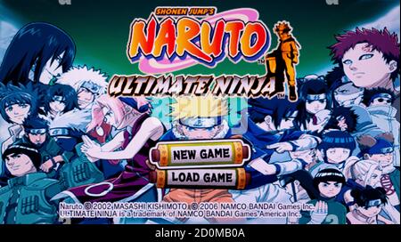 Naruto - Ultimate Ninja 2 Rom download for Playstation 2 (USA)