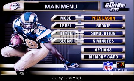 NFL Gameday 2005  (PS1) Gameplay 