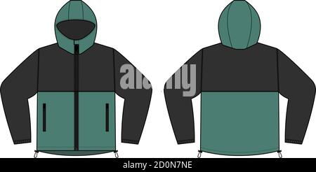 Vector hooded clearance jacket