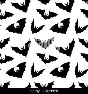 Seamless Halloween background. Easy to edit vector image Stock Vector