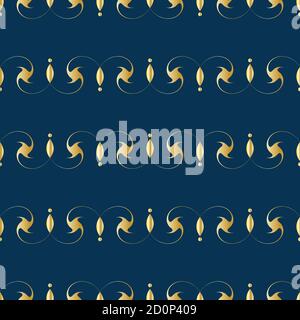 Abstract gold seamless pattern. Festive banner. Vector illustration. EPS10 Stock Vector