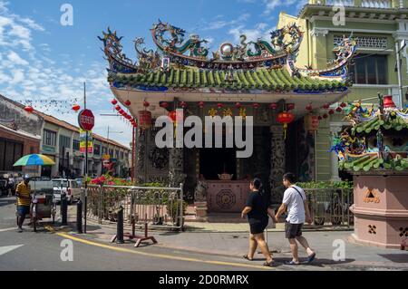 Georgetown, Penang/Malaysia - Feb 14 2020: Yap Kong Si in afternoon. Stock Photo