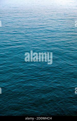The sea, fading to the horizon Stock Photo