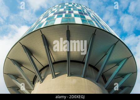 Portland Towers is an officie building from 2014 in the harbour of Copenhagen, Denmark, September 30, 2020 Stock Photo