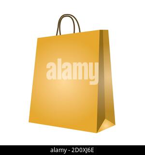 paper bag graphic Stock Vector