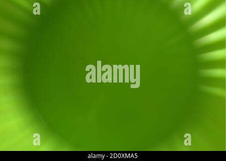 Spiked hazy green fantasy fractal sphere. Stock Photo