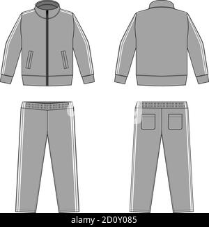 Sports wear vector set. Clothing templates,textile mockup illustration ...