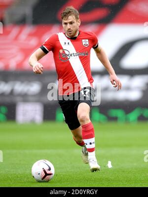 Southampton's Stuart Armstrong during the Premier League match at St Mary's, Southampton. Stock Photo