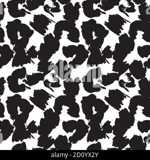 Brush strokes pattern background suitable for fashion prints, graphics, backgrounds Stock Vector