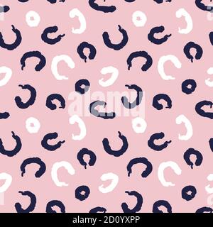 Brush strokes pattern background suitable for fashion prints, graphics, backgrounds Stock Vector