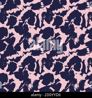 Brush strokes pattern background suitable for fashion prints, graphics, backgrounds Stock Vector