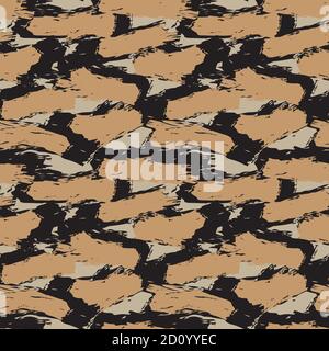 Brush strokes pattern background suitable for fashion prints, graphics, backgrounds Stock Vector