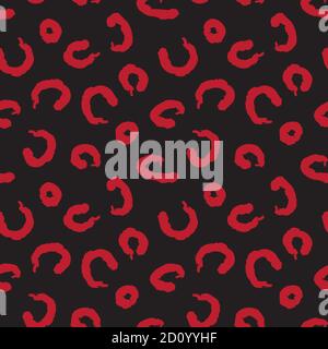 Brush strokes pattern background suitable for fashion prints, graphics, backgrounds Stock Vector