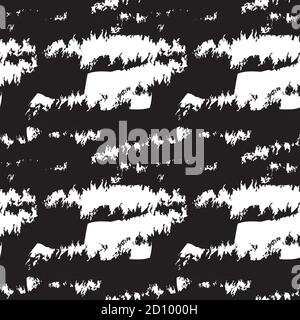 Brush strokes pattern background suitable for fashion prints, graphics, backgrounds Stock Vector