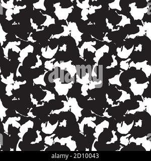 Brush strokes pattern background suitable for fashion prints, graphics, backgrounds Stock Vector