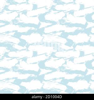 Brush strokes pattern background suitable for fashion prints, graphics, backgrounds Stock Vector