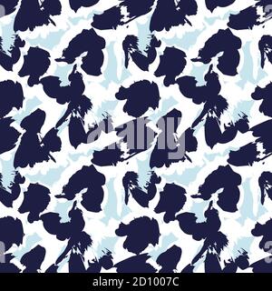 Brush strokes pattern background suitable for fashion prints, graphics, backgrounds Stock Vector