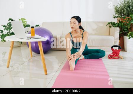 Home training concept Stock Photo