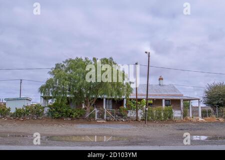 Leeu Gamka, South Africa - private home in this small Karoo hamlet in the Western Cape province just off the N1 motorway Stock Photo