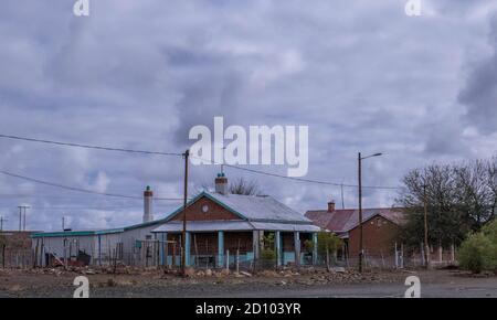 Leeu Gamka, South Africa - private home in this small Karoo hamlet in the Western Cape province just off the N1 motorway Stock Photo