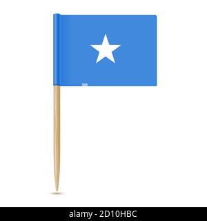 Flag of Somalia Stock Vector
